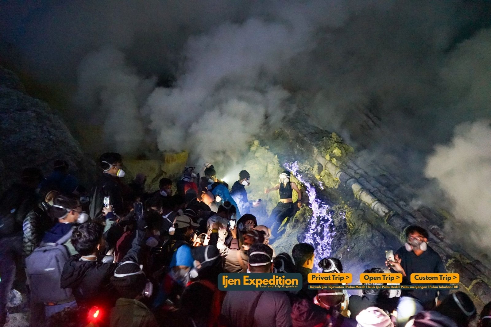 Ijen Crater Blue Fire Tour – East Java’s Must-See Wonder