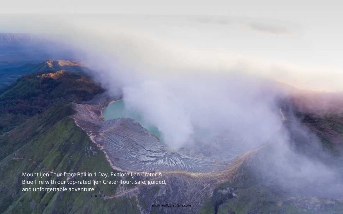 Mount Ijen Tour From Bali 1 day Tour