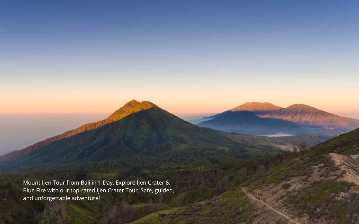 Mount Ijen Tour From Bali 1 day Tour