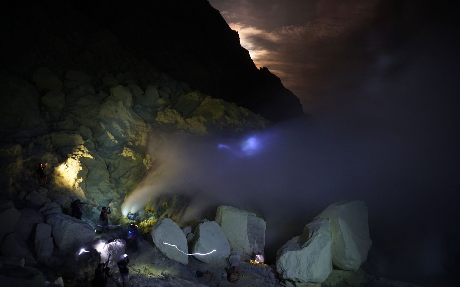 Mount Ijen Blue Fire Tour from Bali 1 Day Tour