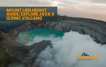 Mount Ijen Height Guide: Explore Java’s Iconic Volcano
